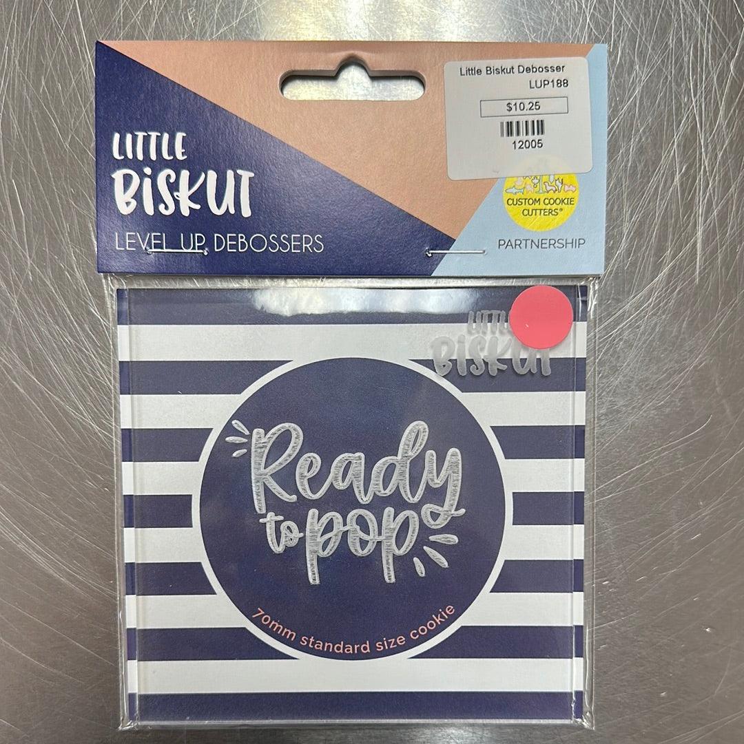 Little Biskut Ready To Pop Debosser - Sweet Life Cake Supply