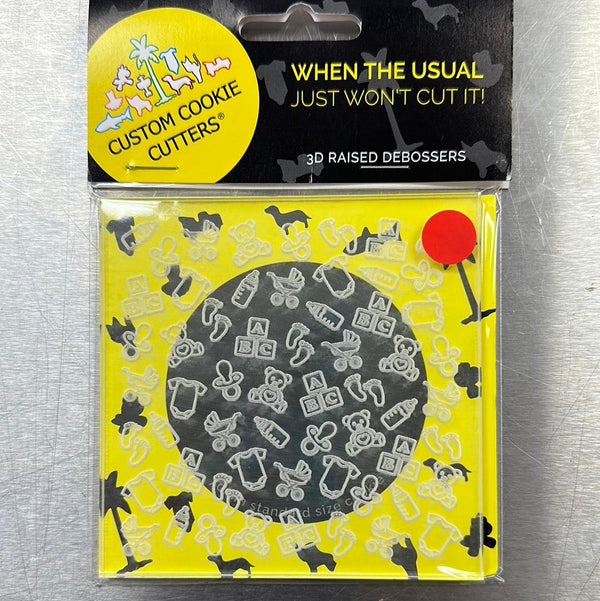 CCC Pattern Plate Baby - Sweet Life Cake Supply