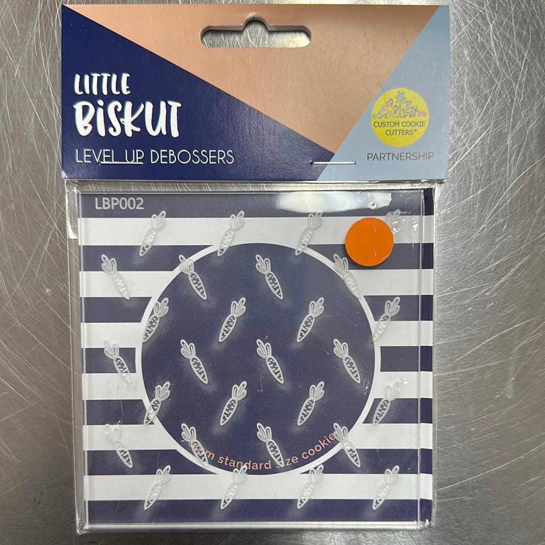 Little Biskut Carrot Pattern Debosser - Sweet Life Cake Supply