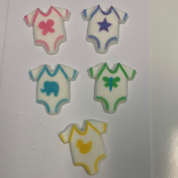 Dec On Onesie 5PCS - Sweet Life Cake Supply