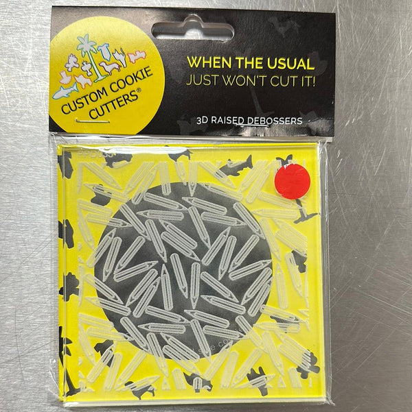 CCC Pattern Plate Pencils - Sweet Life Cake Supply