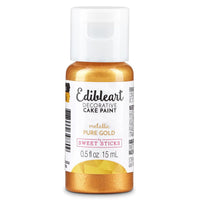 Sweet Sticks Metallic Pure Gold Cake Paint - Sweet Life Cake Supply