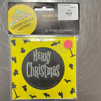 CCC Debosser Merry Christmas V2 - Sweet Life Cake Supply