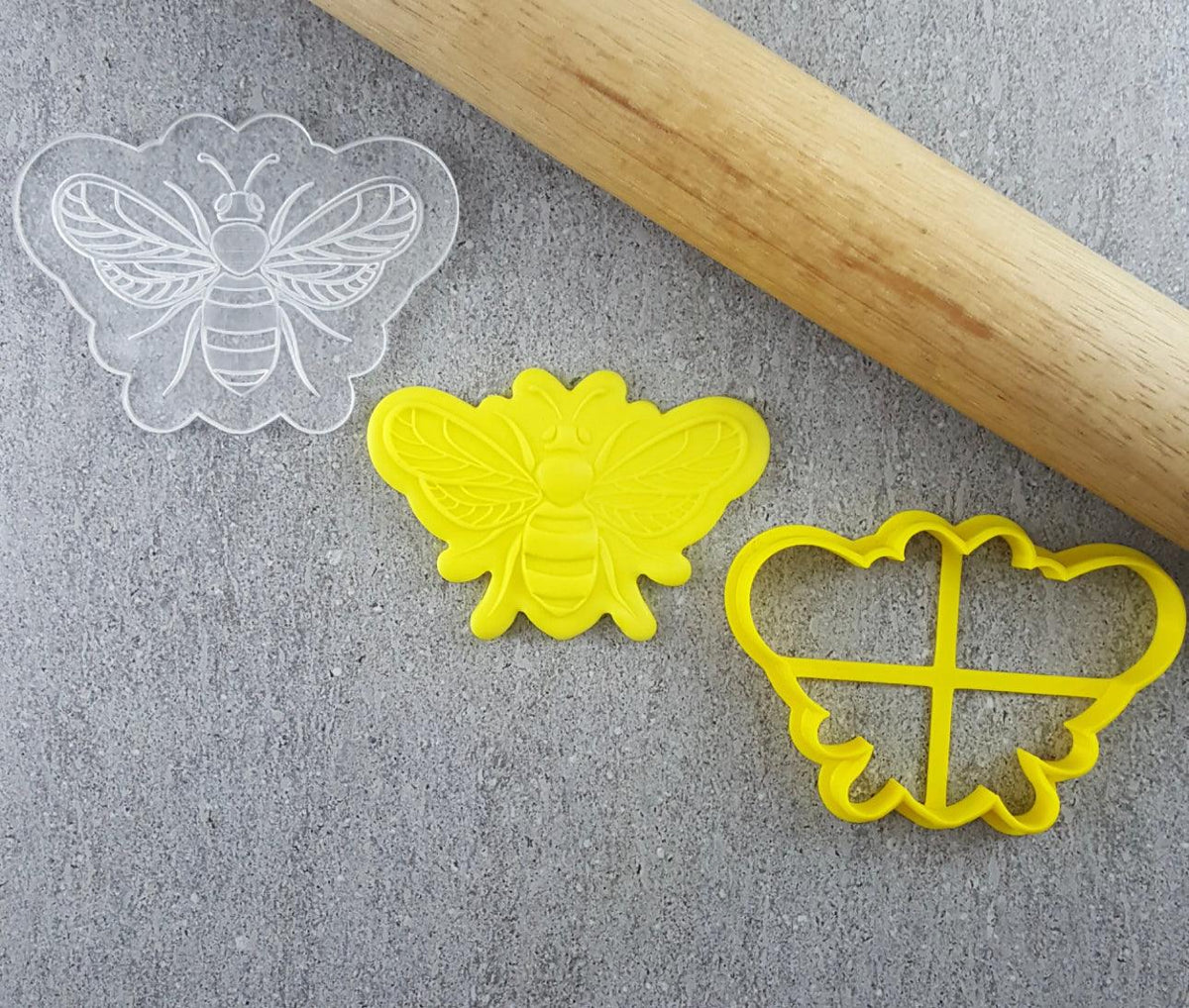 CCC Cutter & Debosser Set Bee - Sweet Life Cake Supply