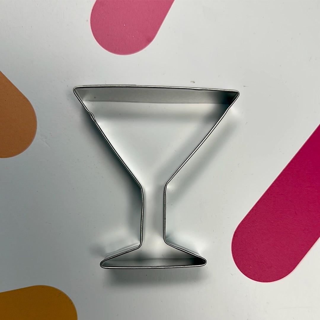 Cookie Cutter Martini Glass 4" - Sweet Life Cake Supply
