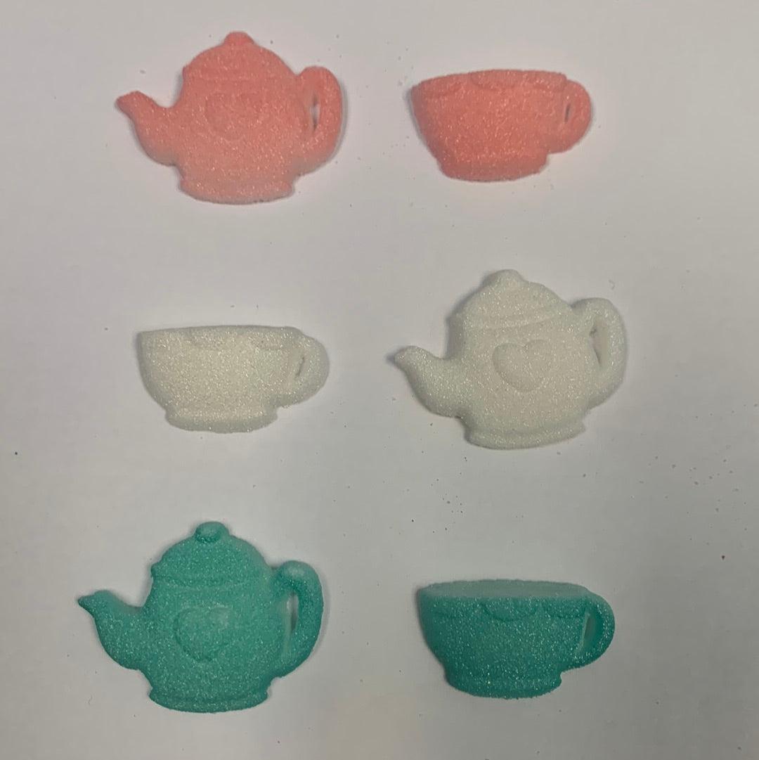 Dec On Tea Party 6pcs - Sweet Life Cake Supply