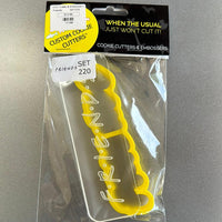 CCC Cutter & Debosser Set Friends - Sweet Life Cake Supply