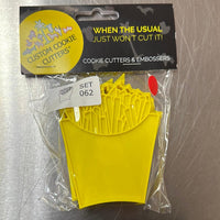 CCC Cutter & Embosser Set Fries - Sweet Life Cake Supply
