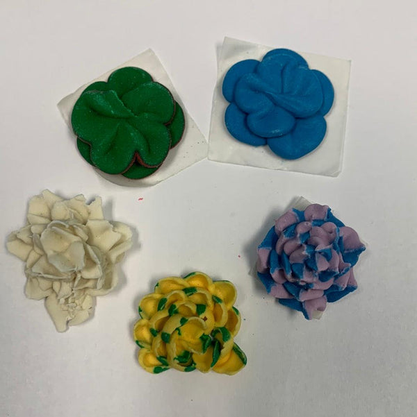Royal Icing Small Succulent Assortment 1pcs - Sweet Life Cake Supply