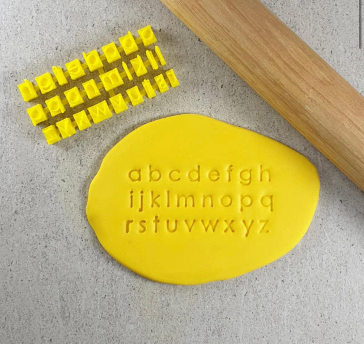 CCC Letter Stamps Modern Letter Lowercase - Sweet Life Cake Supply