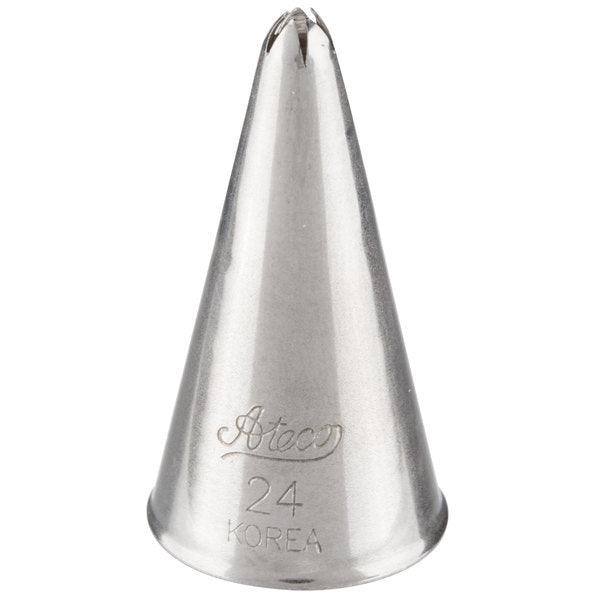 Standard Tube S/S Closed Star #24 - Sweet Life Cake Supply