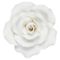 Gum Paste Large White Rose 2.5"* - Sweet Life Cake Supply