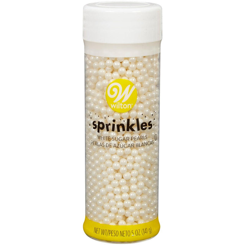 Wilton White Sugar Pearl Sprinkles, 5 oz.*