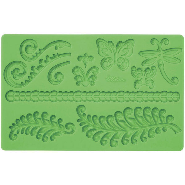 Fern Fondant and Gum Paste Silicone Mold - Sweet Life Cake Supply