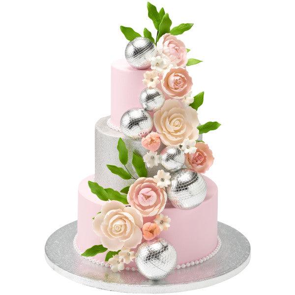 Ruffled Edge Rose Assortment Large 1pcs - Sweet Life Cake Supply