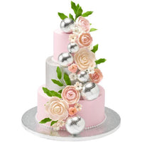 Ruffled Edge Rose Assortment Large 1pcs - Sweet Life Cake Supply