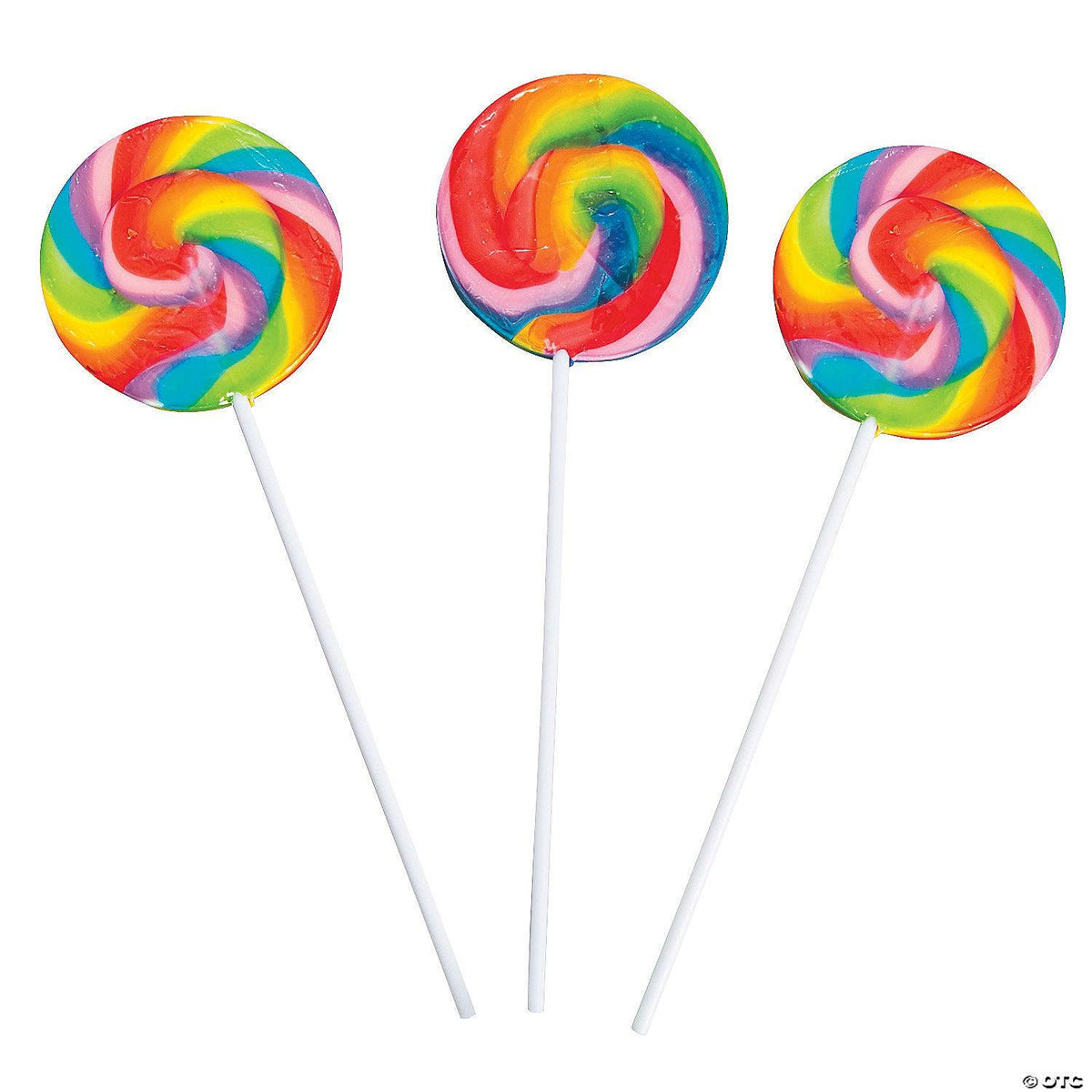 Large Cherry Flavored Swirl Lollipop - Sweet Life Cake Supply
