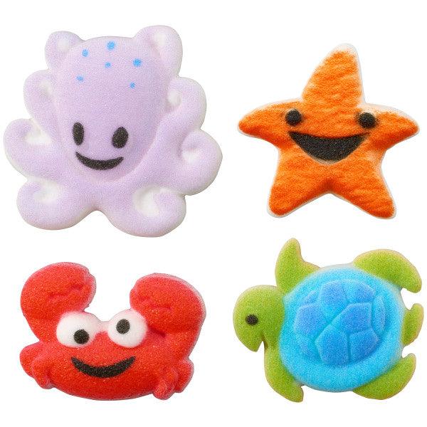 Dec On Sea Buddies 4pc - Sweet Life Cake Supply