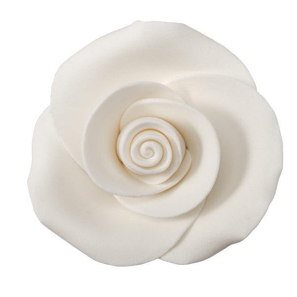 White Sugar Soft Rose 2.0”* - Sweet Life Cake Supply
