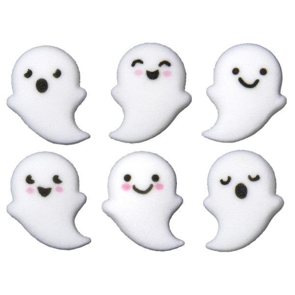Ghost Buddies Assortment Dec-Ons® Decorations 6pcs - Sweet Life Cake Supply