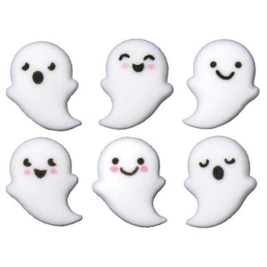 Ghost Buddies Assortment Dec-Ons® Decorations 6pcs - Sweet Life Cake Supply