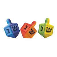 Dec On Dreidel (3 Colors) 12PK - Sweet Life Cake Supply