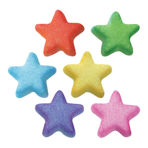 Dec On Rainbow Stars 12 pcs - Sweet Life Cake Supply