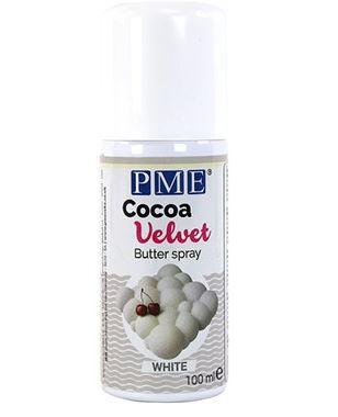 COCOA VELVET SPRAY - WHITE (100ML / 3.38OZ)* - Sweet Life Cake Supply