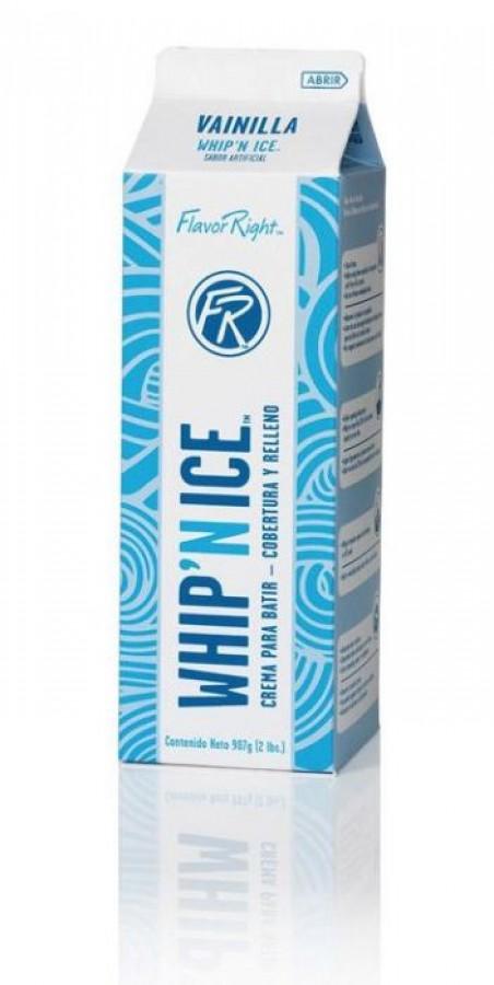 Flavor Right Whip N Ice Vanilla 2LB - Sweet Life Cake Supply