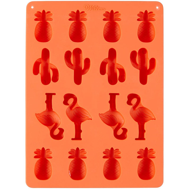 Tropical Silicone Mold, 16-Cavity