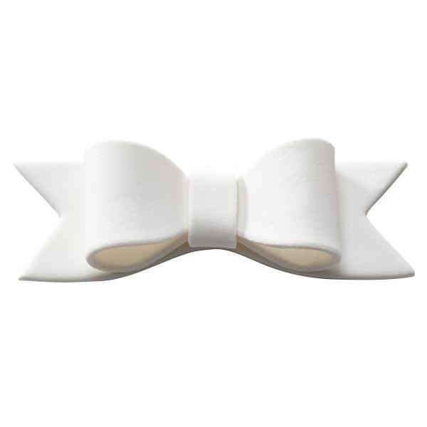 White Mini Gum Paste Bows* - Sweet Life Cake Supply