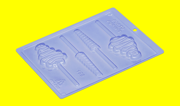 Swirly Lollipop (2 Sizes) Mold - Sweet Life Cake Supply