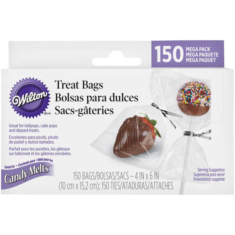 Wilton Candy 4"x6" Mega Pack w/ Ties 150ct*