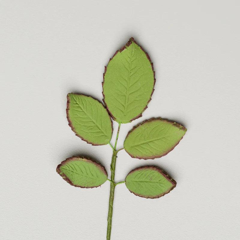 3" Rose Leaf Filler - Green* - Sweet Life Cake Supply