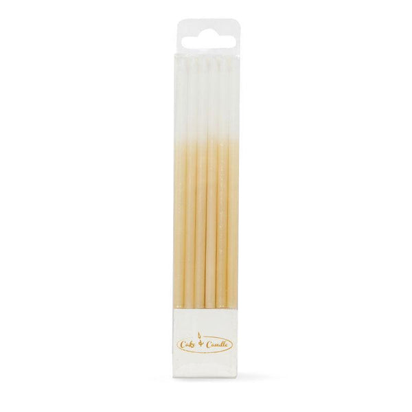 Gold Ombre Candles - Sweet Life Cake Supply
