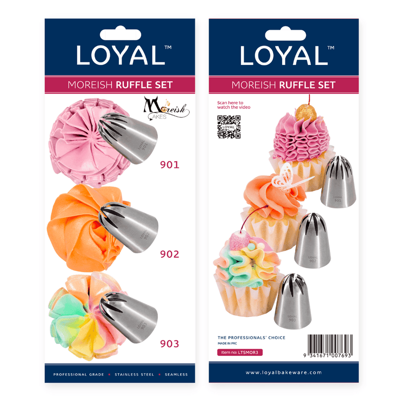 Loyal Moreish Ruffle Piping Set