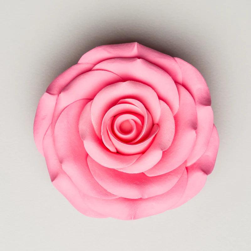 2.5" Sugar Rose - Pink* - Sweet Life Cake Supply