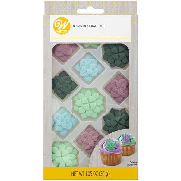Wilton Succulent royal Icing Decoration* - Sweet Life Cake Supply