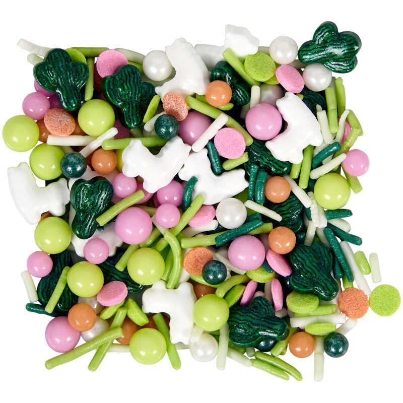 Wilton Cactus Sprinkle Mix* - Sweet Life Cake Supply