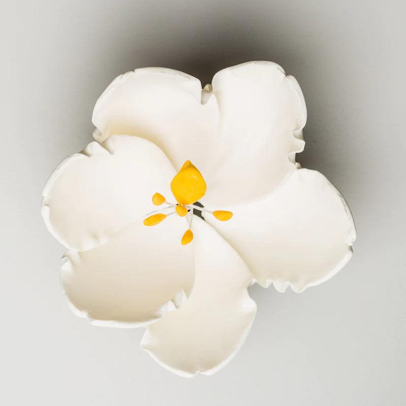 3" Tulip (closed) - White* - Sweet Life Cake Supply