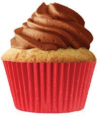 Red Standard Cupcake Liners 30 Count* - Sweet Life Cake Supply