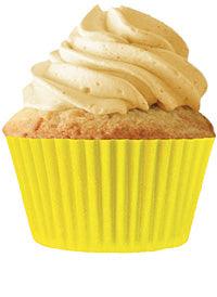 Yellow Standard Cupcake Liners 30 Count* - Sweet Life Cake Supply