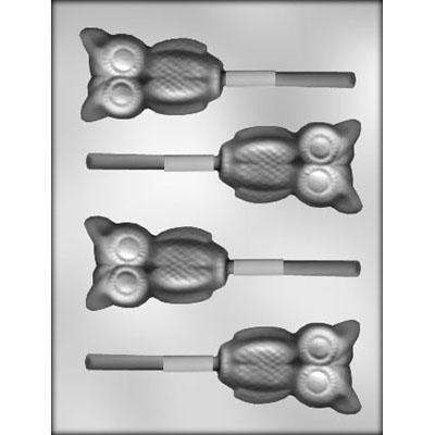 Chocolate Lollipop Mold Owl - Sweet Life Cake Supply