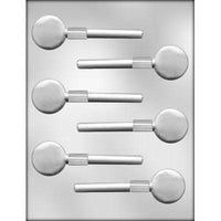 Chocolate Mold Round Lollipop 1.5” - Sweet Life Cake Supply