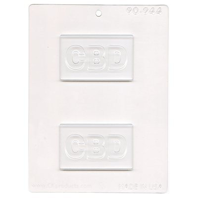 Chocolate Mold CBD Bar - Sweet Life Cake Supply