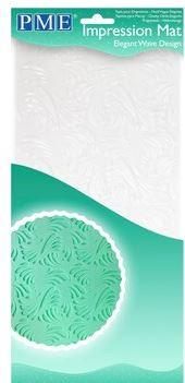 IMPRESSION MAT - ELEGANT WAVE DESIGN*