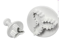 PME FOLIAGE PLUNGER CUTTERS - VEINED THREE LEAF HOLLY* - Sweet Life Cake Supply