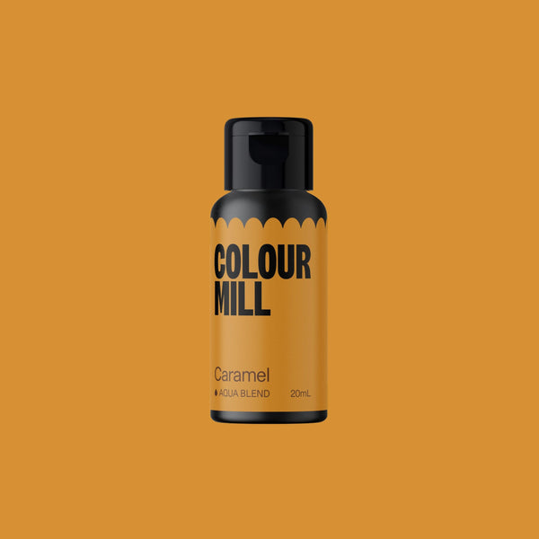 Colour Mill Aqua Caramel 20ml - Sweet Life Cake Supply
