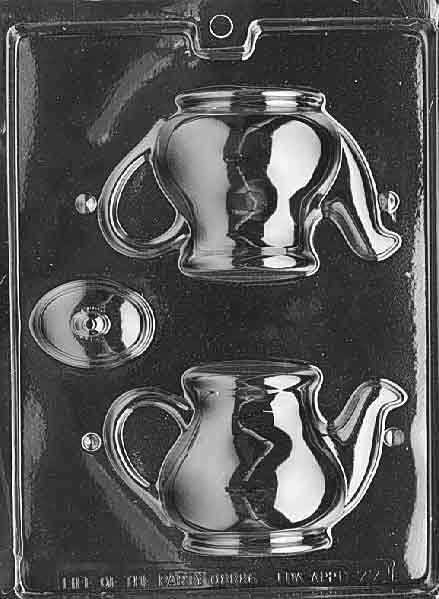 Chocolate Mold 3D Tea Pot - Sweet Life Cake Supply