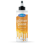 Satin Ice Gold Glitter Glaze